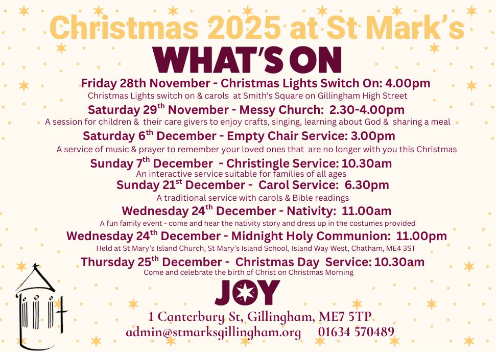 Christmas services 2025